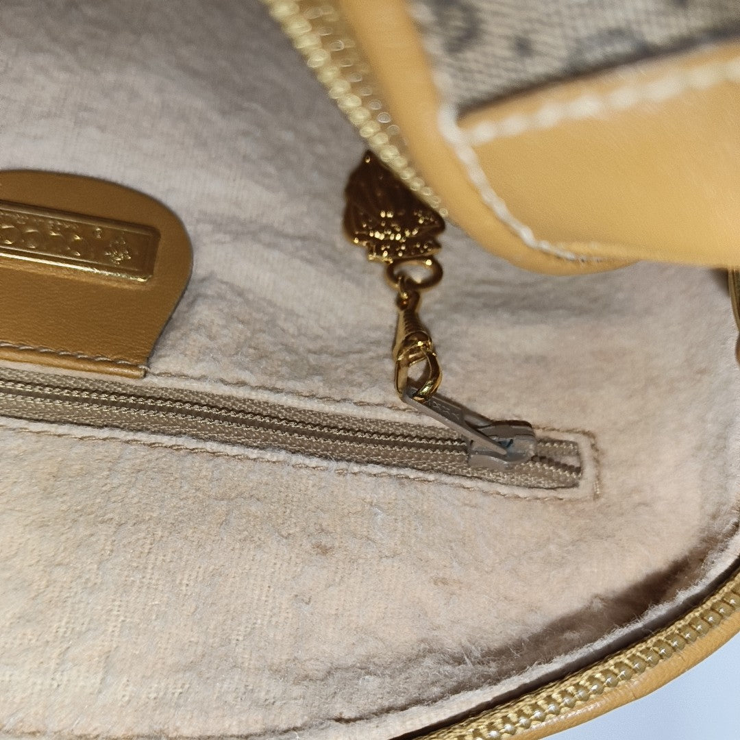 Monogram Coated Canvas Brown