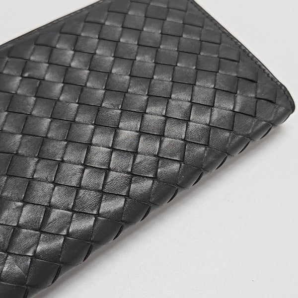 Calfskin Wallet Gray