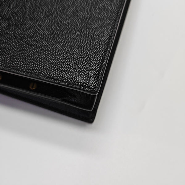 CASSANDRA Calfskin Black