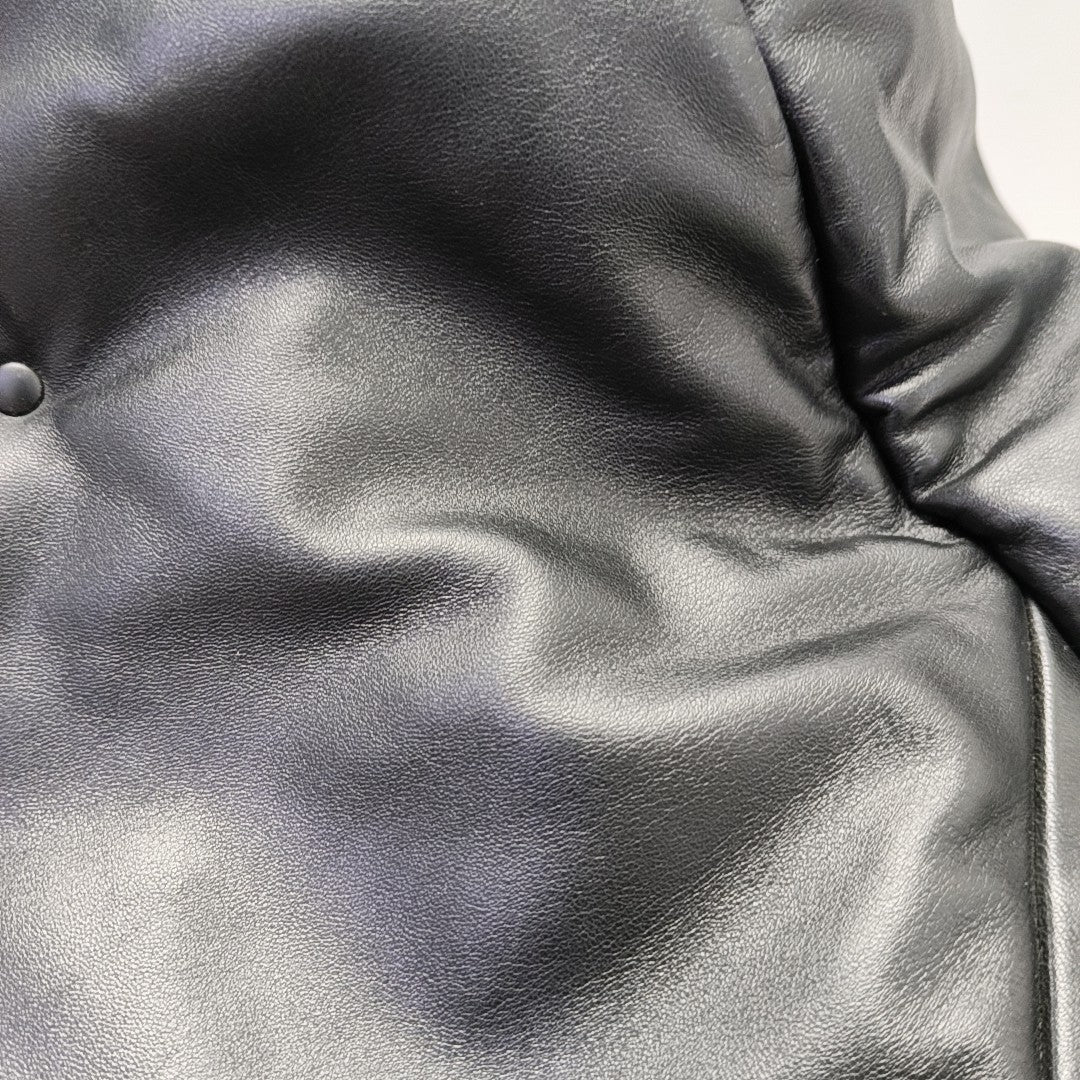 Lambskin Tote Bag Black