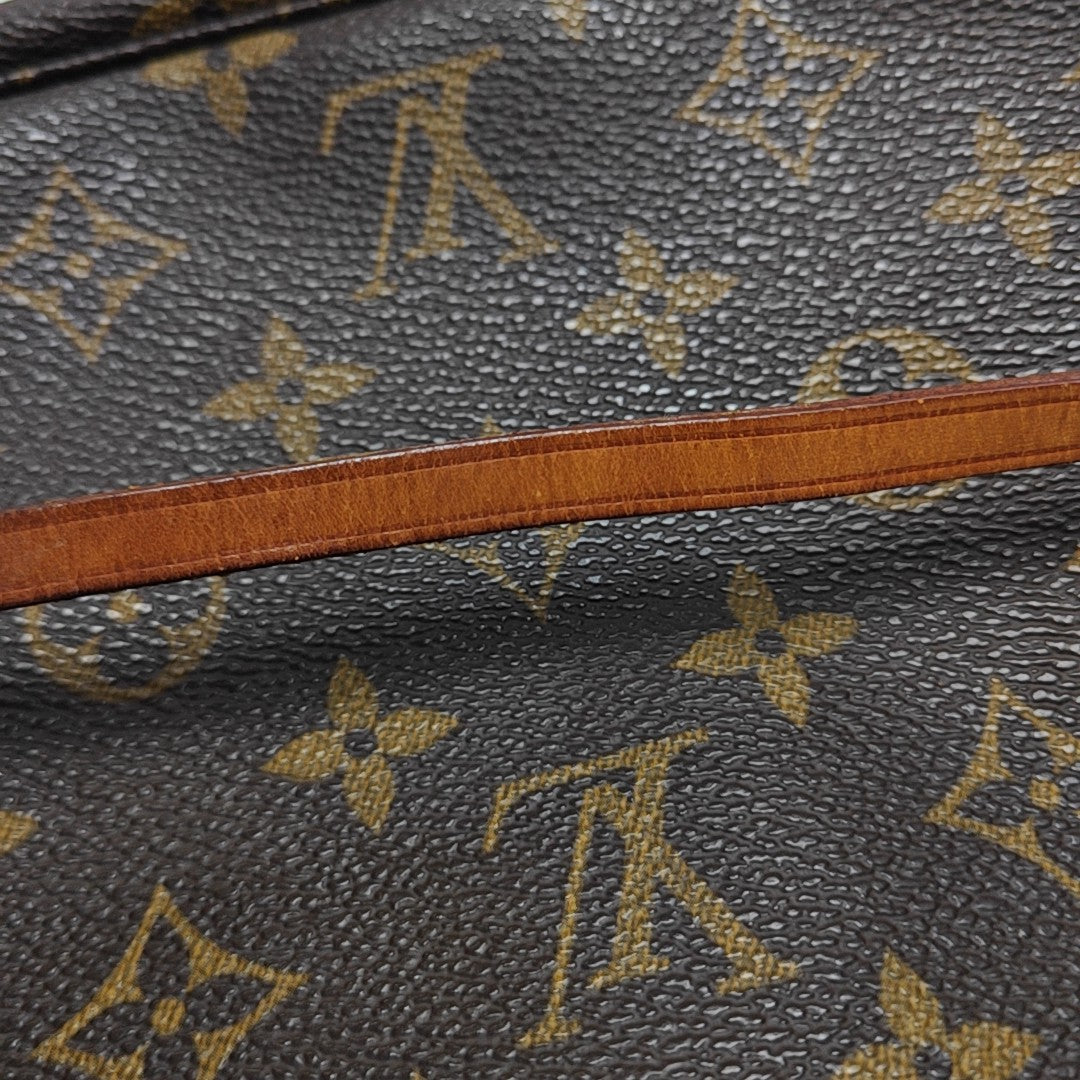 ACCESSOIRES Monogram Coated Canvas Brown