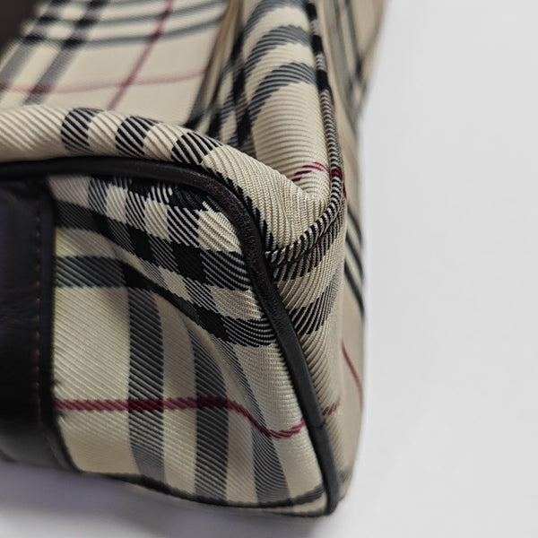 Canvas Top Handle Bag Beige