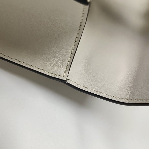 Sylvie Small Calfskin White
