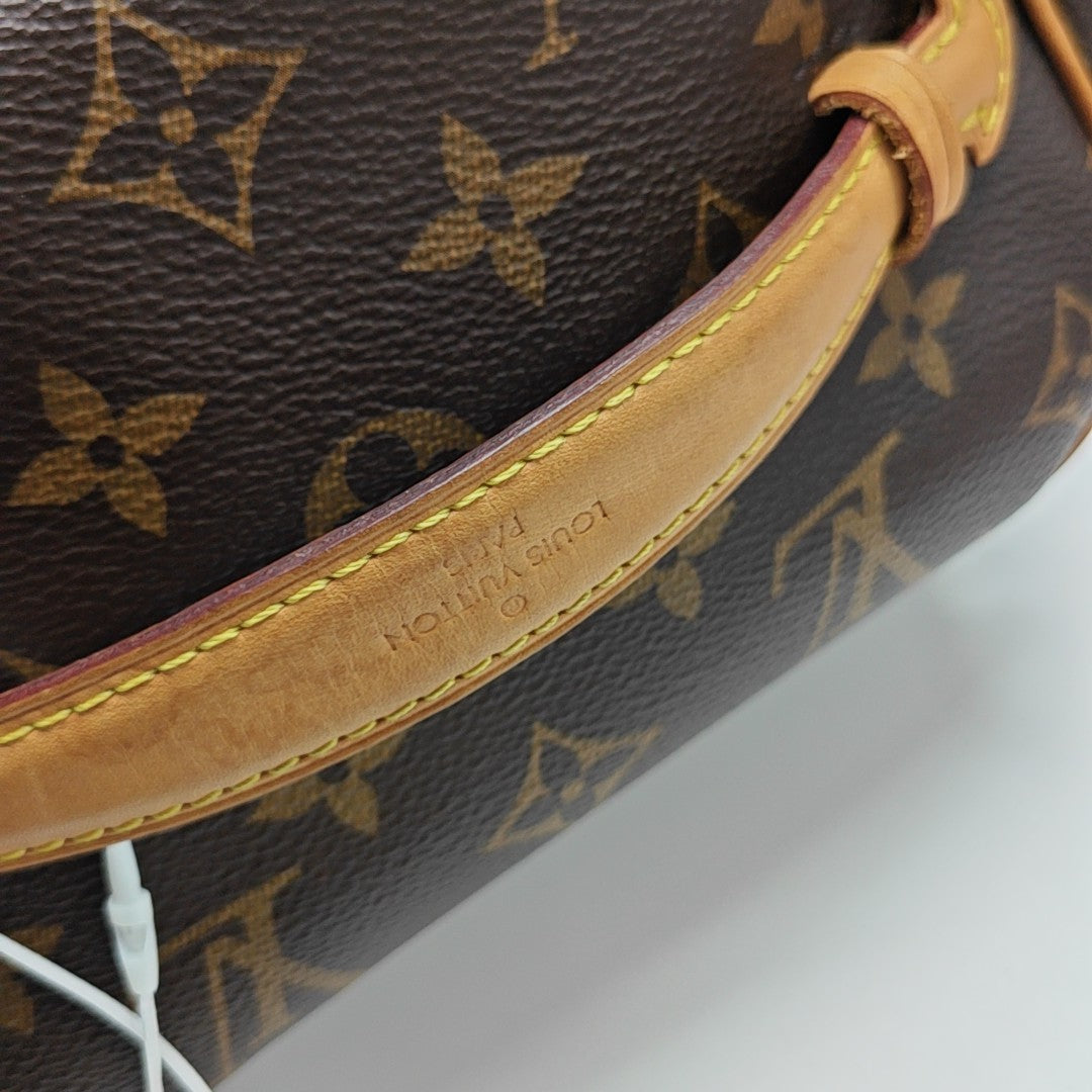 NICE Mini Monogram Coated Canvas Brown