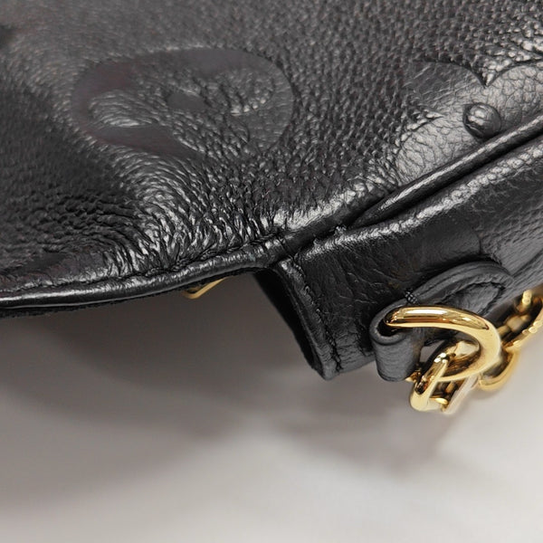 IVY Monogram Calfskin Black
