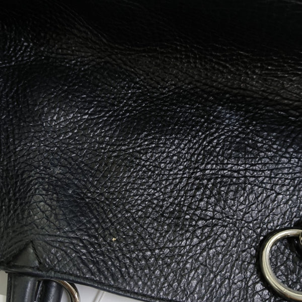 Leather Tote Bag Black