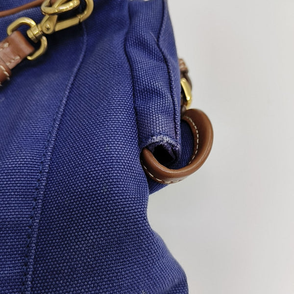 Canvas Backpack Blue