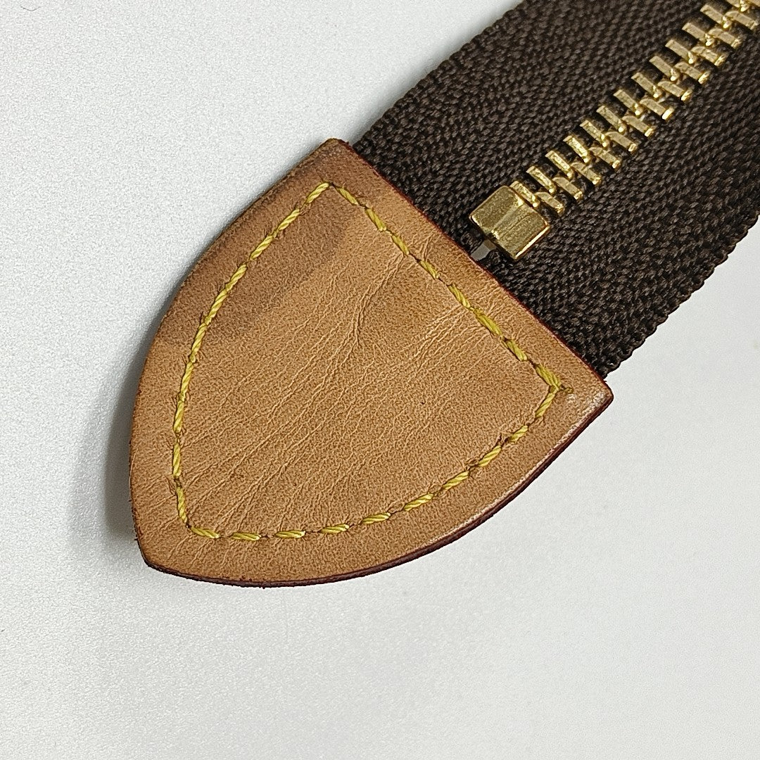 TOILET POCKET 19 Monogram Coated Canvas Brown