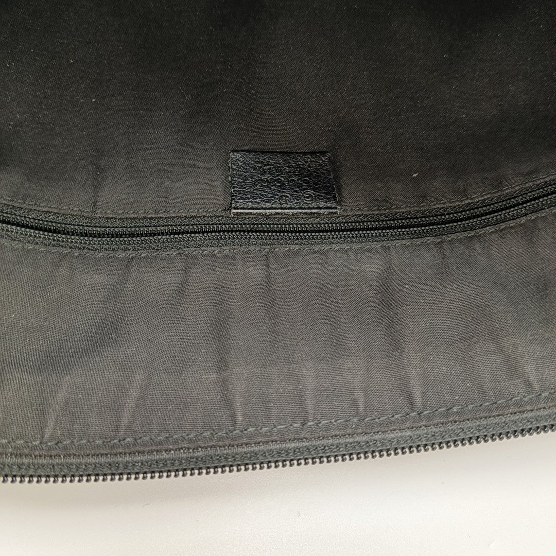 Monogram Canvas Top Handle Bag Black