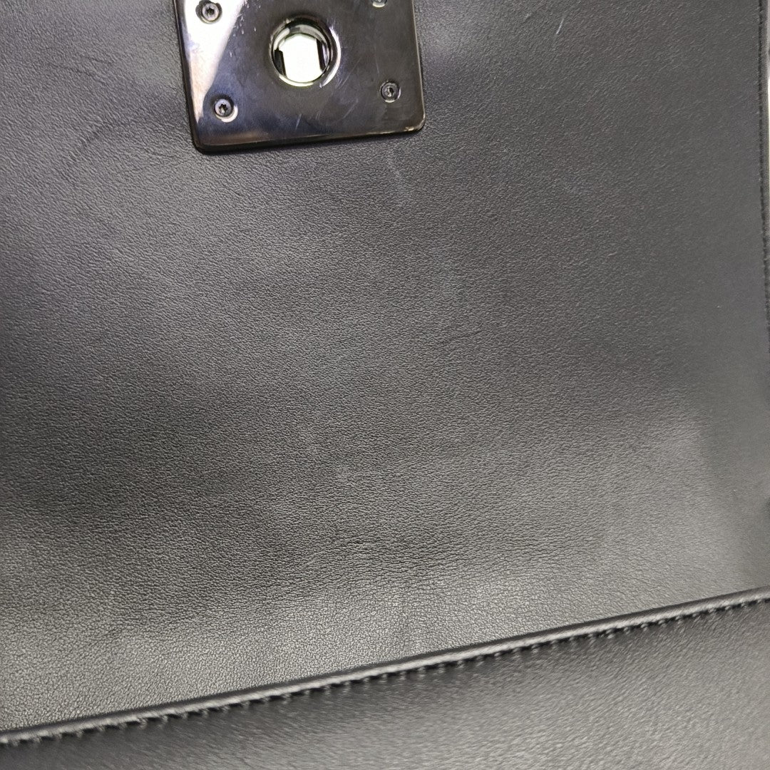 BOY CHANEL Small Quilted Lambskin Black