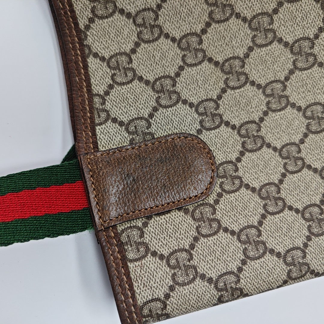 GG Supreme Monogram Coated Canvas Beige