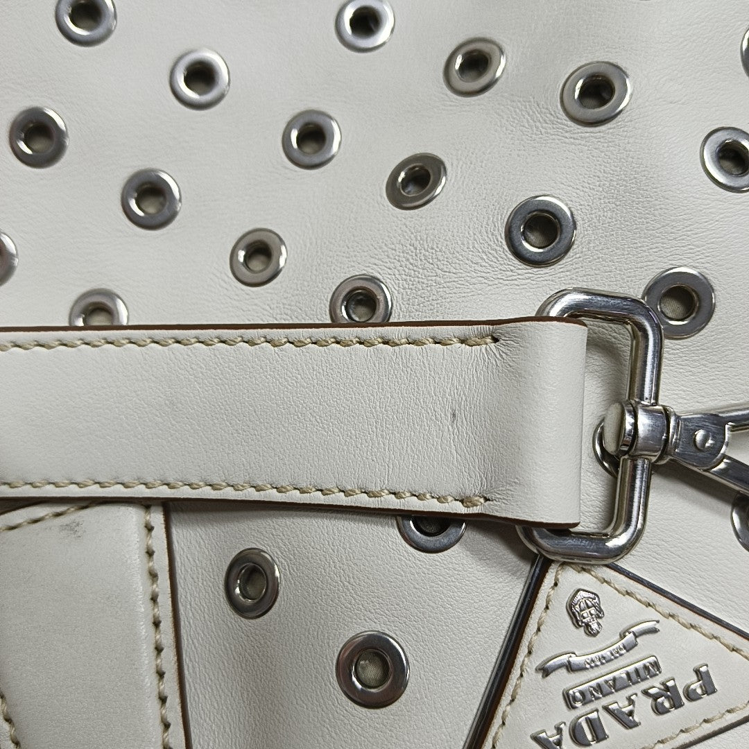 Calfskin Tote Bag White