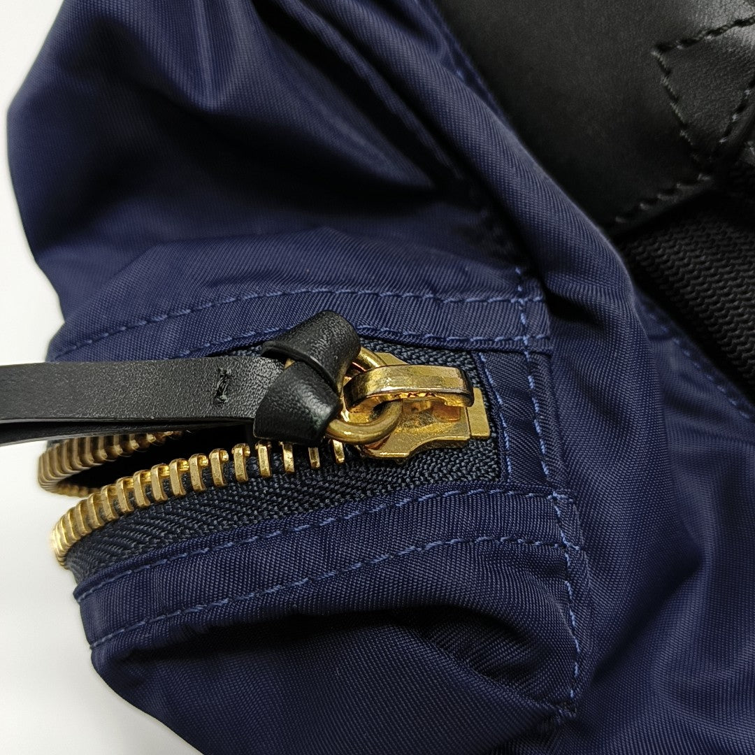 The Rucksack Large Nylon Blue