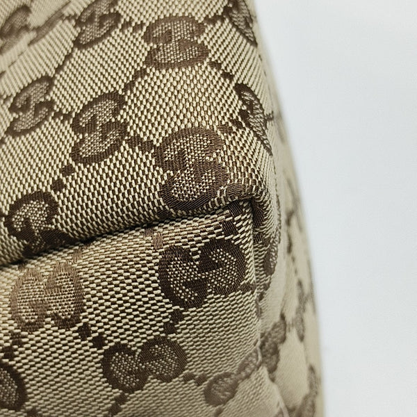 Monogram Canvas Top Handle Bag Brown