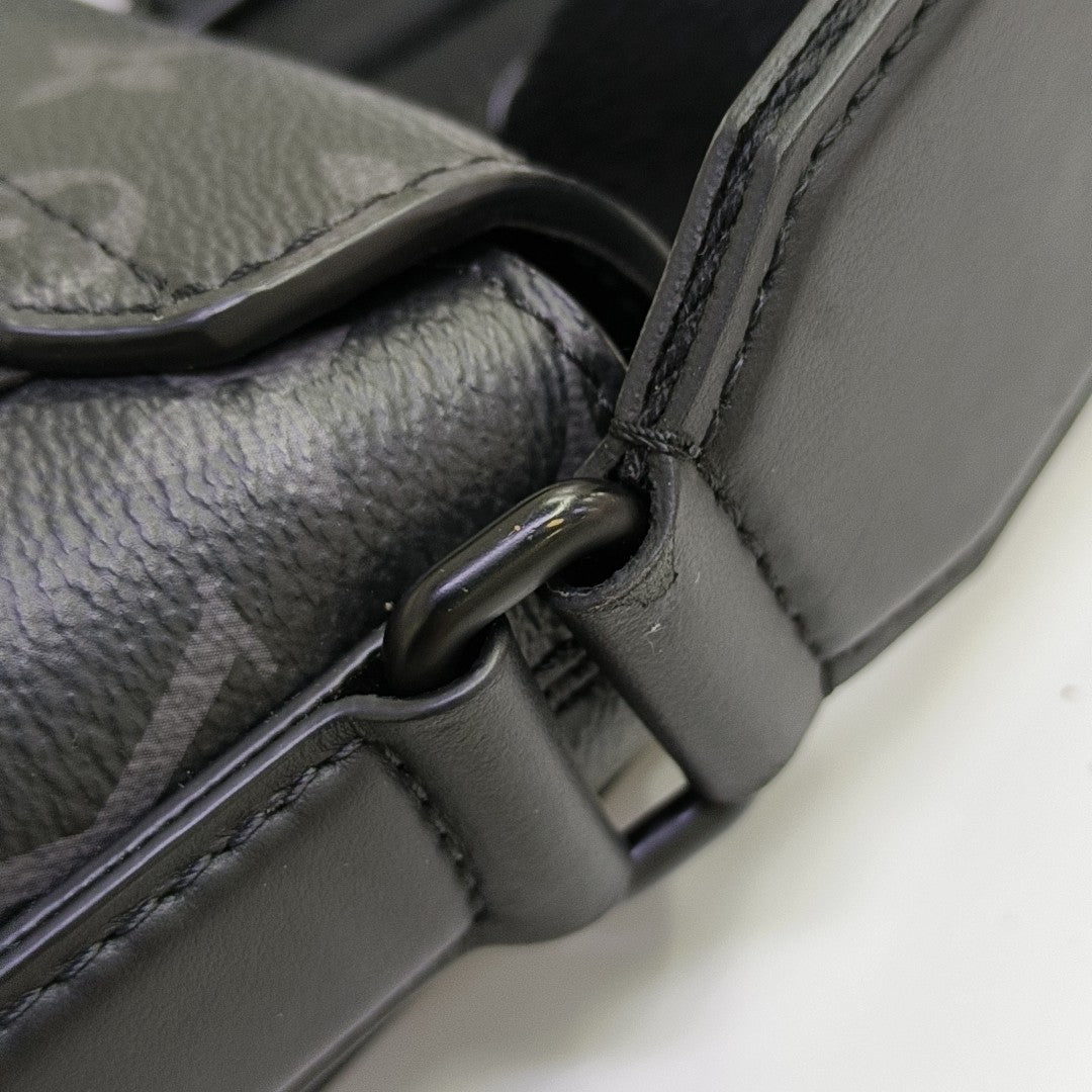 S-CAPE Monogram Coated Canvas Black