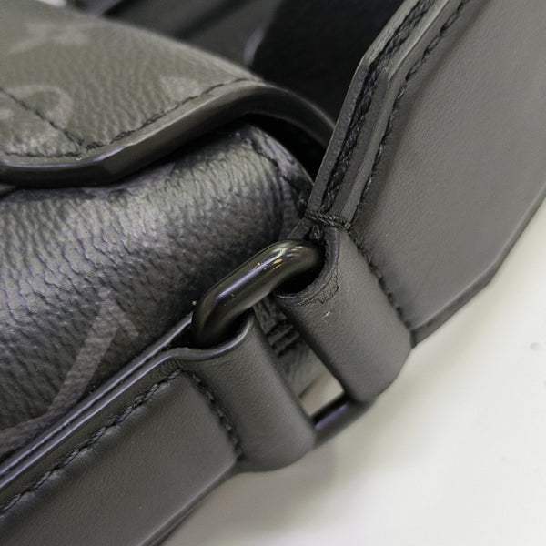 S-CAPE Monogram Coated Canvas Black