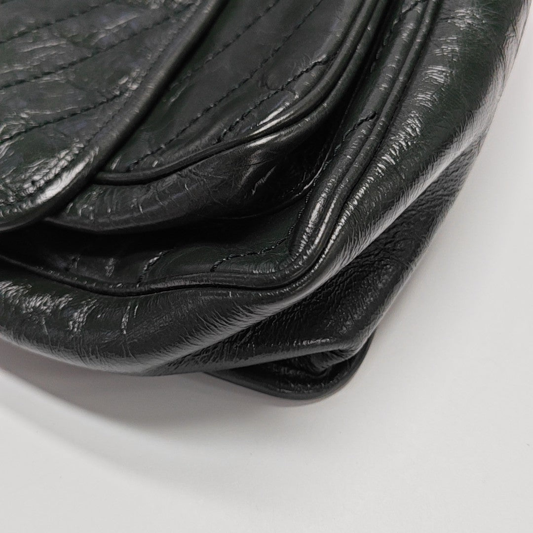 NIKI Medium Calfskin Green