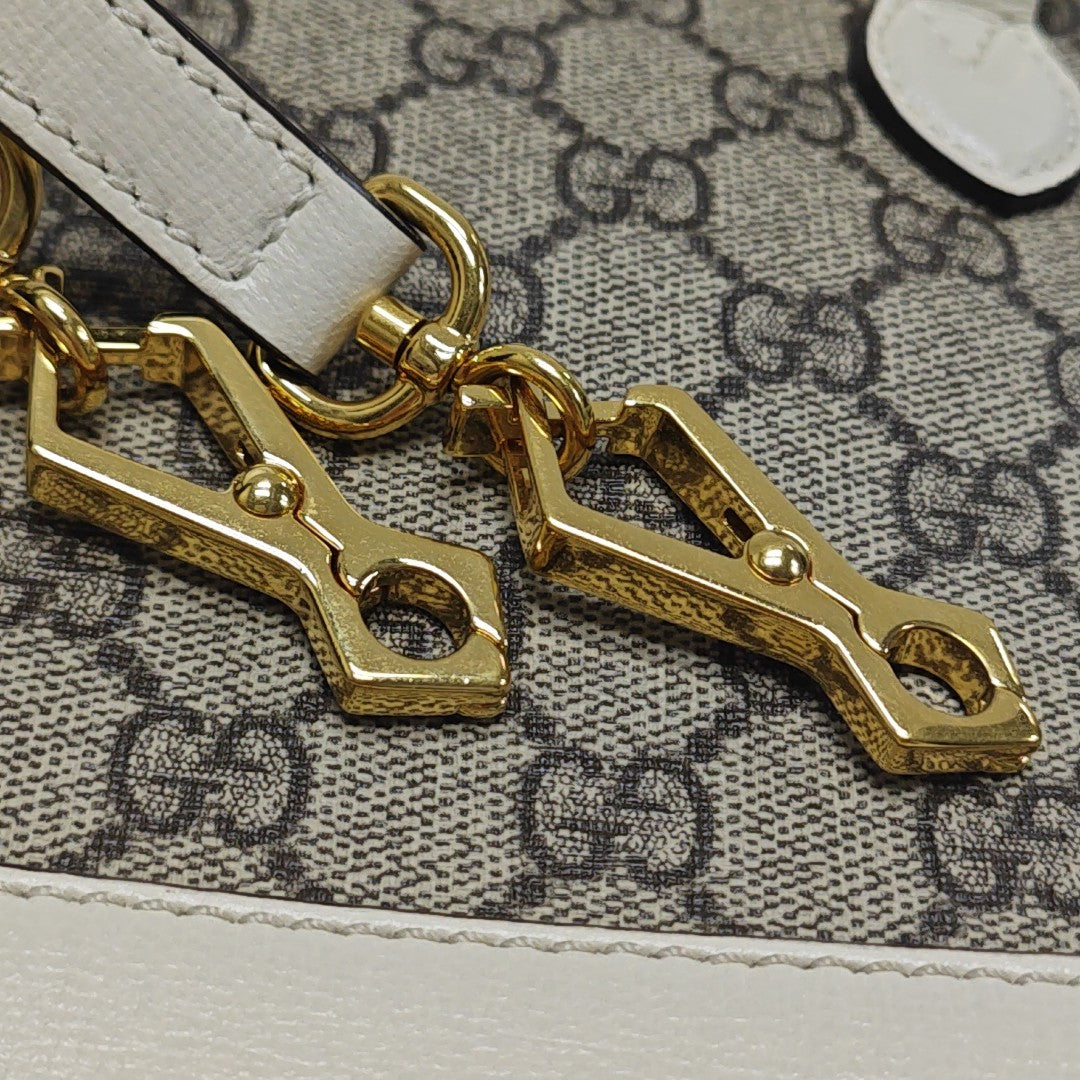 Horsebit 1955 Mini Coated Canvas Beige