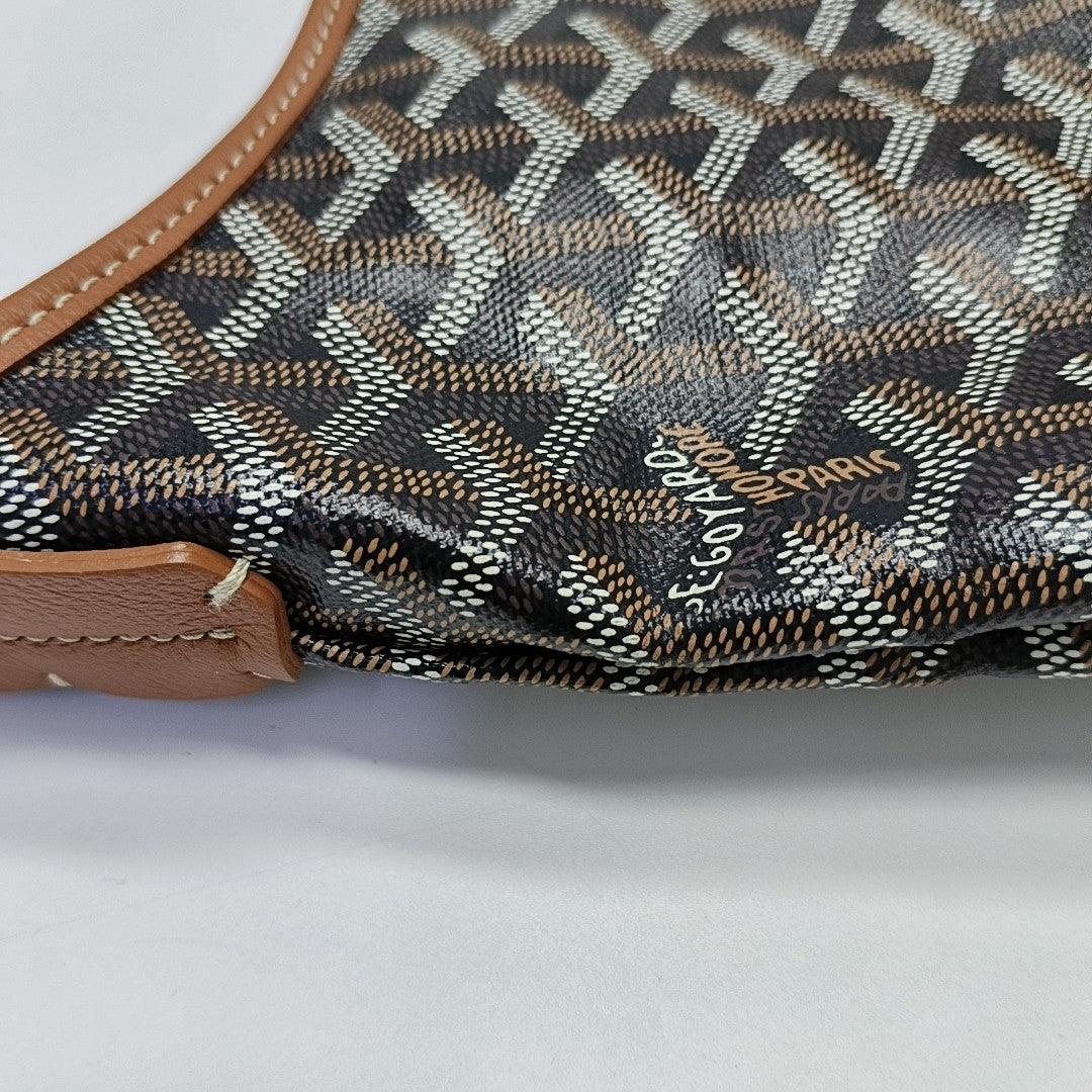 Hobo Coated Canvas Brown