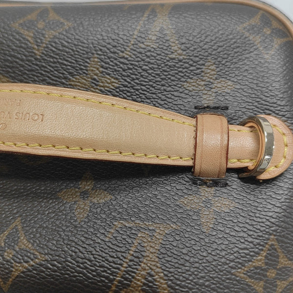 NICE Mini Monogram Coated Canvas Brown