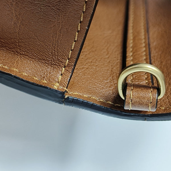 Nile Small Calfskin Brown