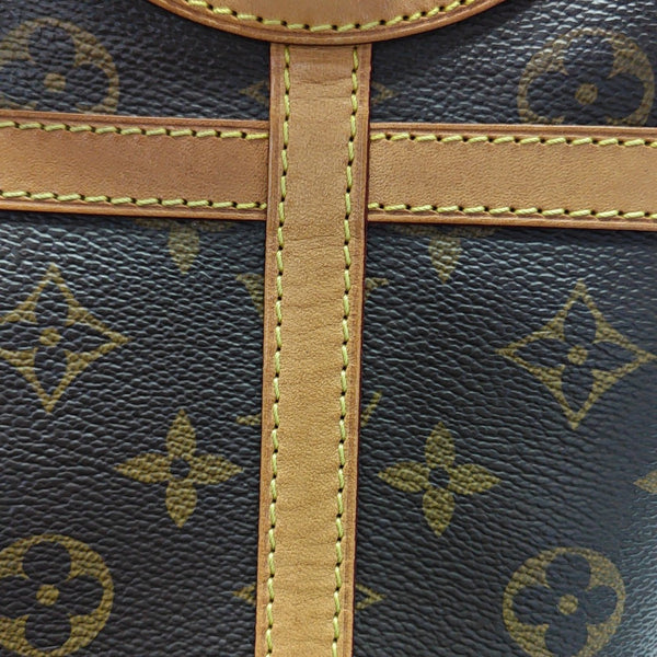DUFFLE Monogram Coated Canvas Brown