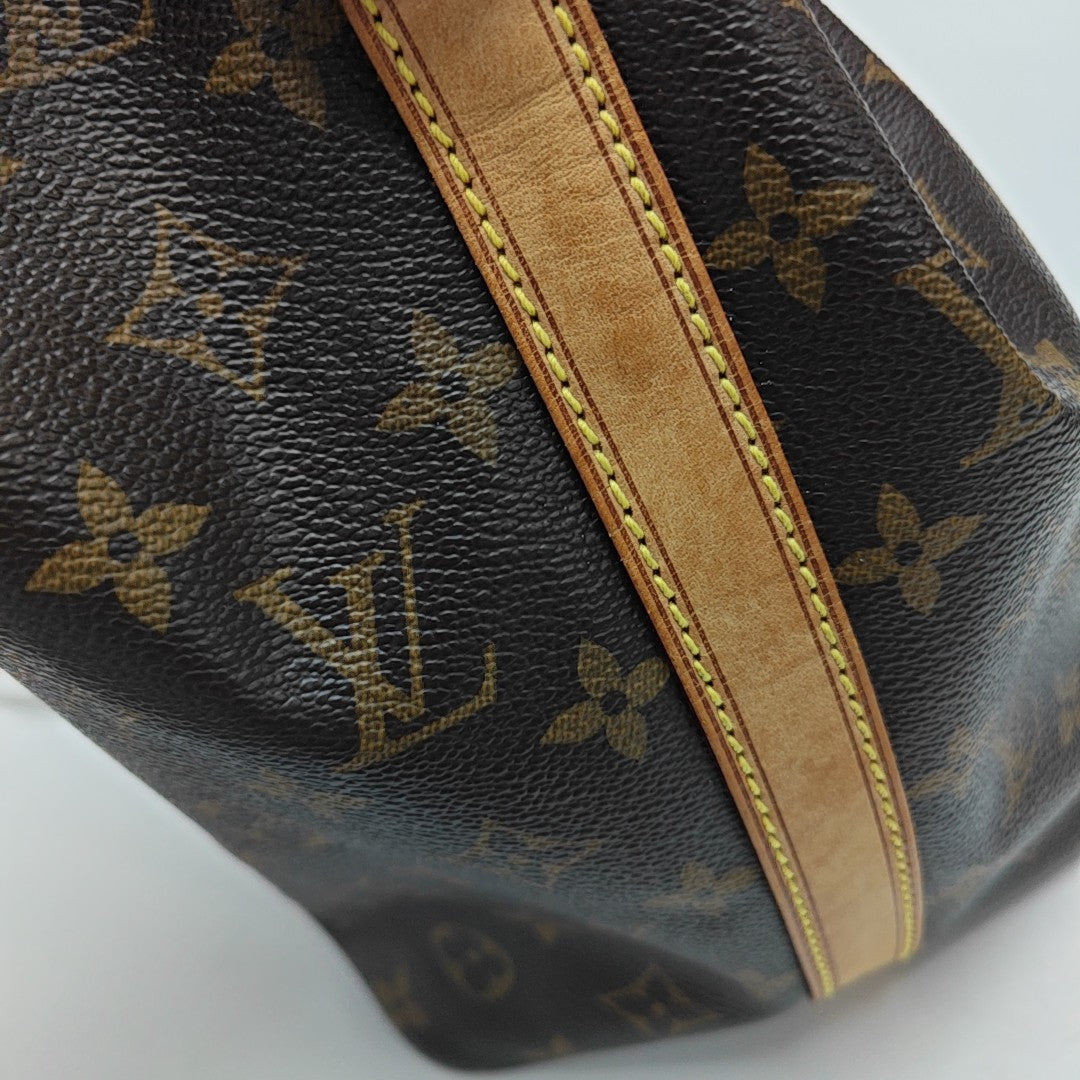 NÉONOÉ PM Monogram Coated Canvas Brown