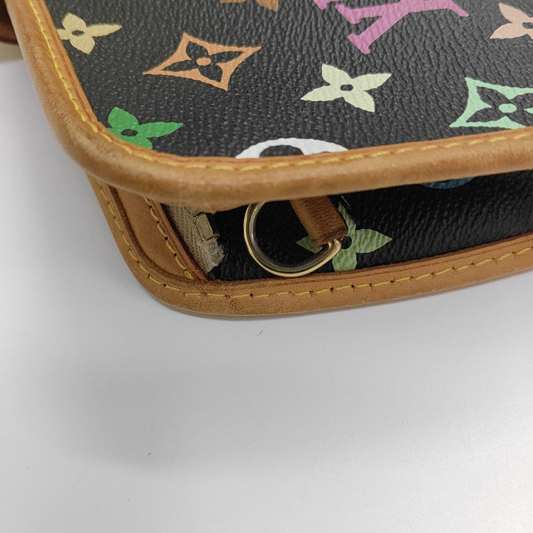 LV × TM SHIRLEY Monogram Coated Canvas Black
