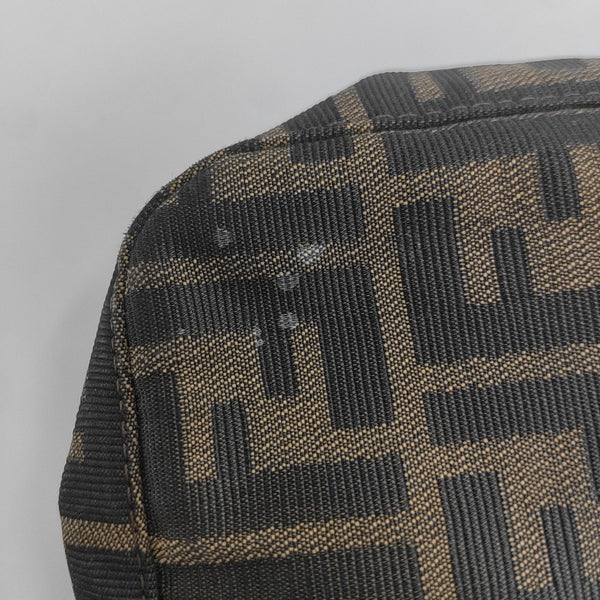Fabric Shoulder Bag Brown