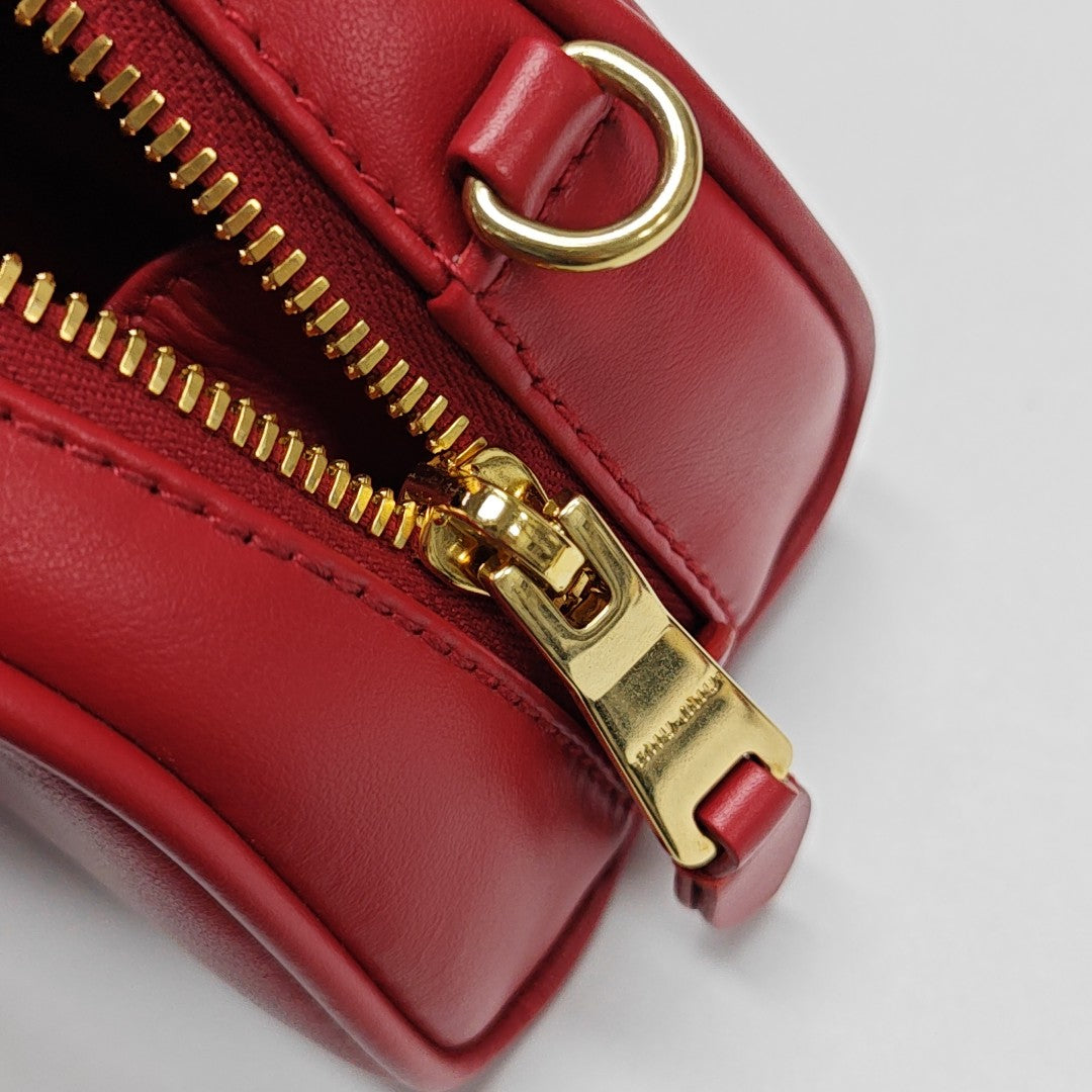 Avenue Calfskin Red