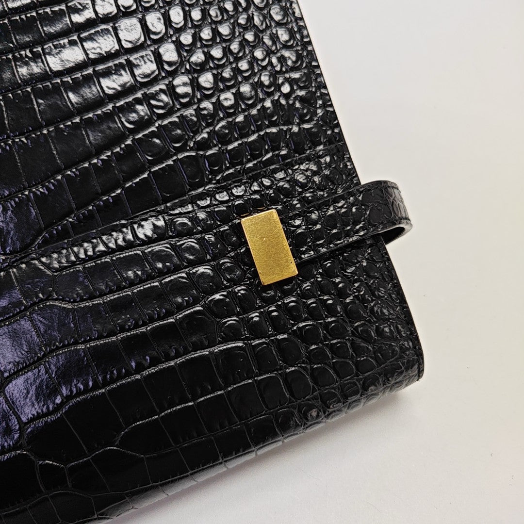MANHATTAN Small Calfskin Black