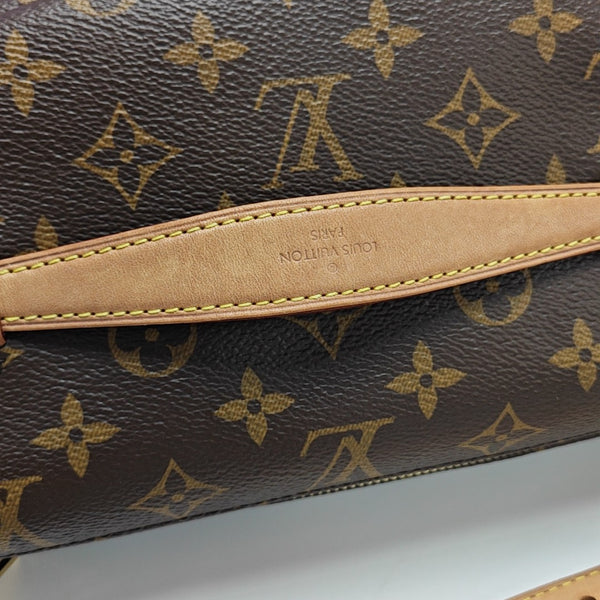 BUMBAG Monogram Coated Canvas Brown