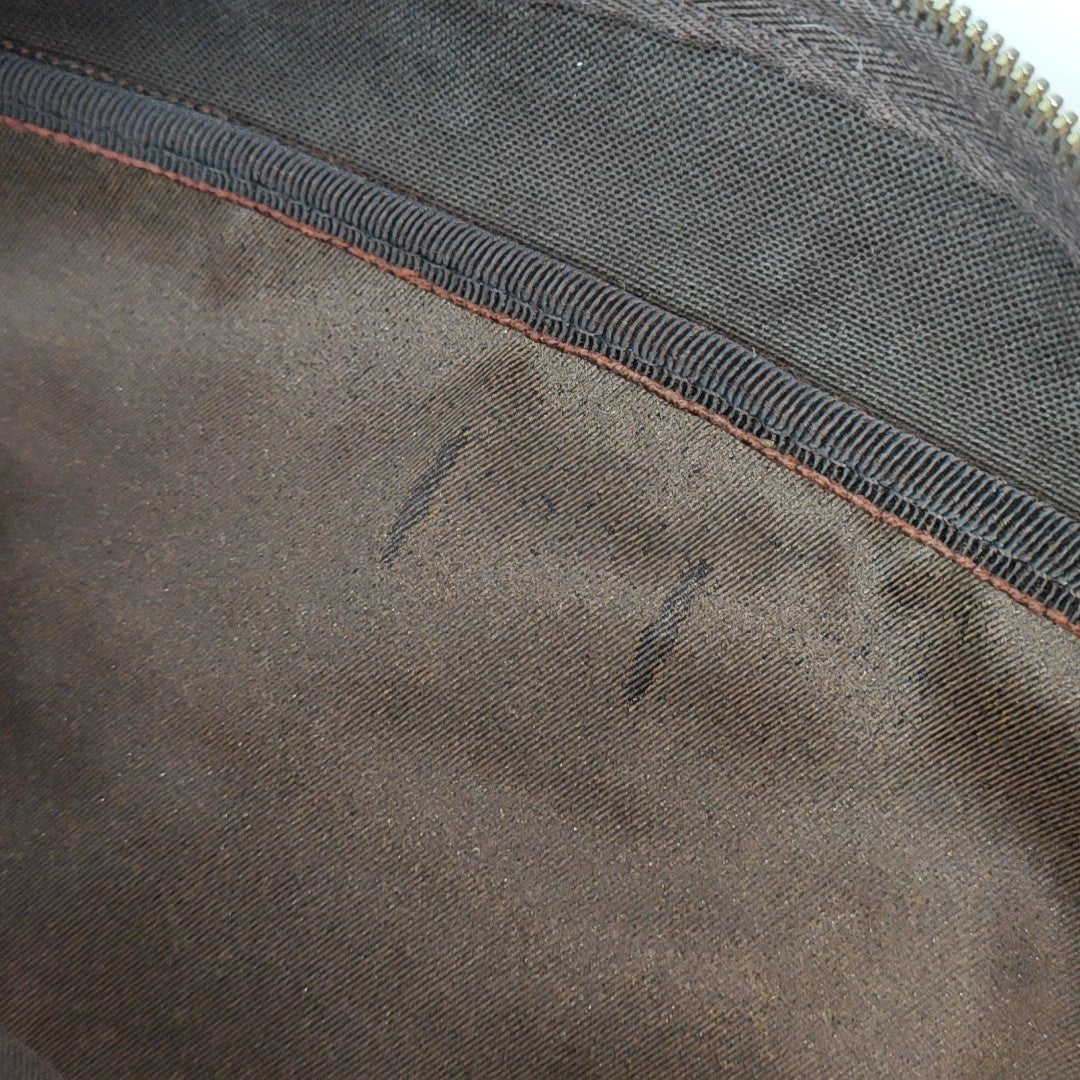 GG Supreme Monogram Coated Canvas Brown
