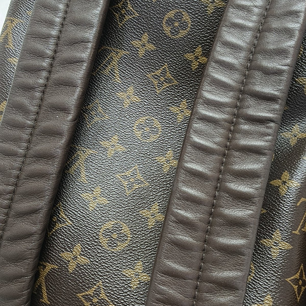 APOLLO Monogram Coated Canvas Brown