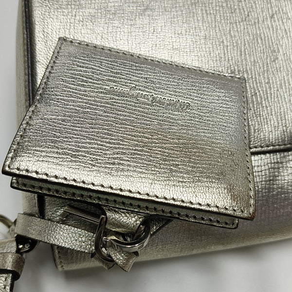 Gancino Calfskin Silver