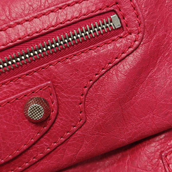 Classic City Small Lambskin Red