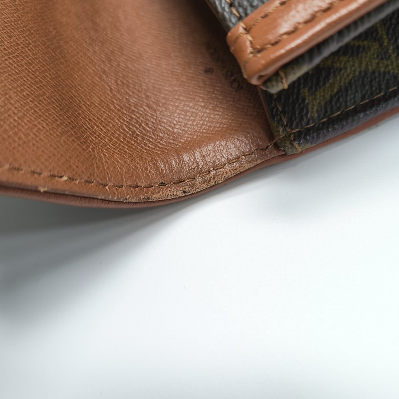 DAME Monogram Coated Canvas Brown