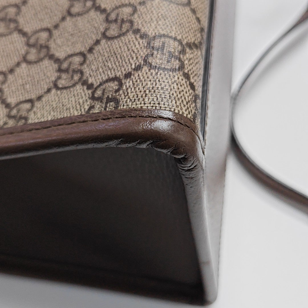 Disney X Gucci Monogram Coated Canvas Beige