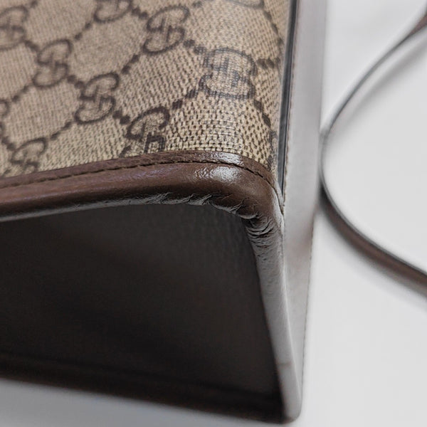 Disney X Gucci Monogram Coated Canvas Beige