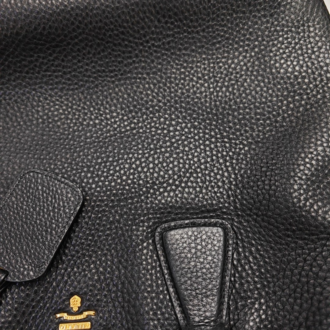 Calfskin Tote Bag Black