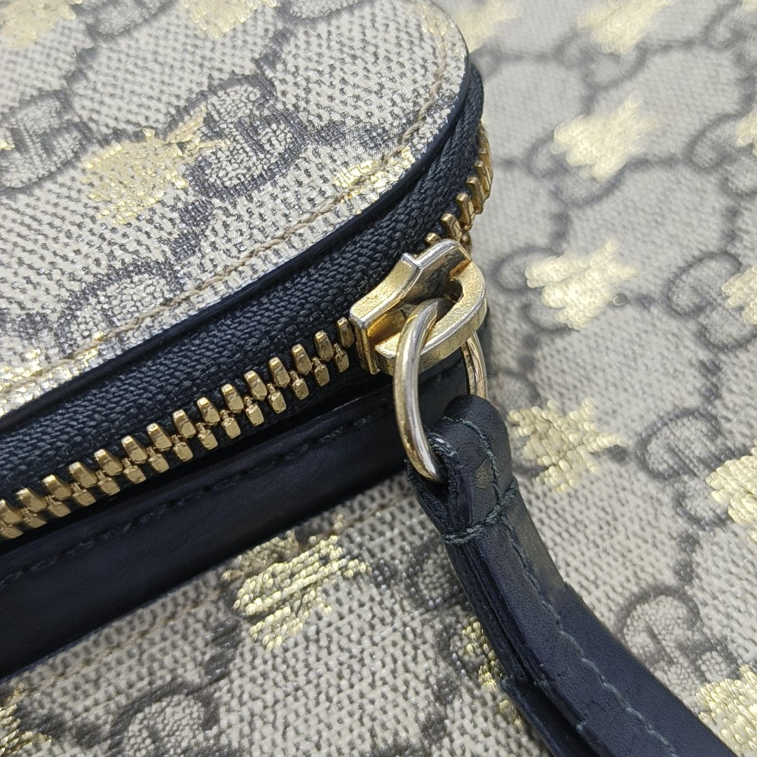 Eden Monogram Coated Canvas Beige