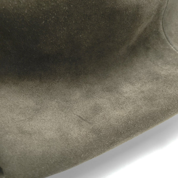 Suede Backpack Green