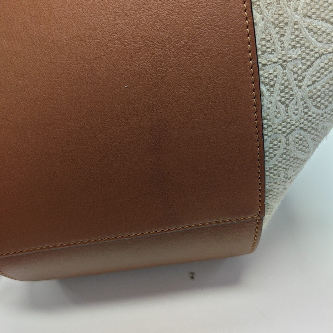 Hammock Small Monogram Calfskin Brown