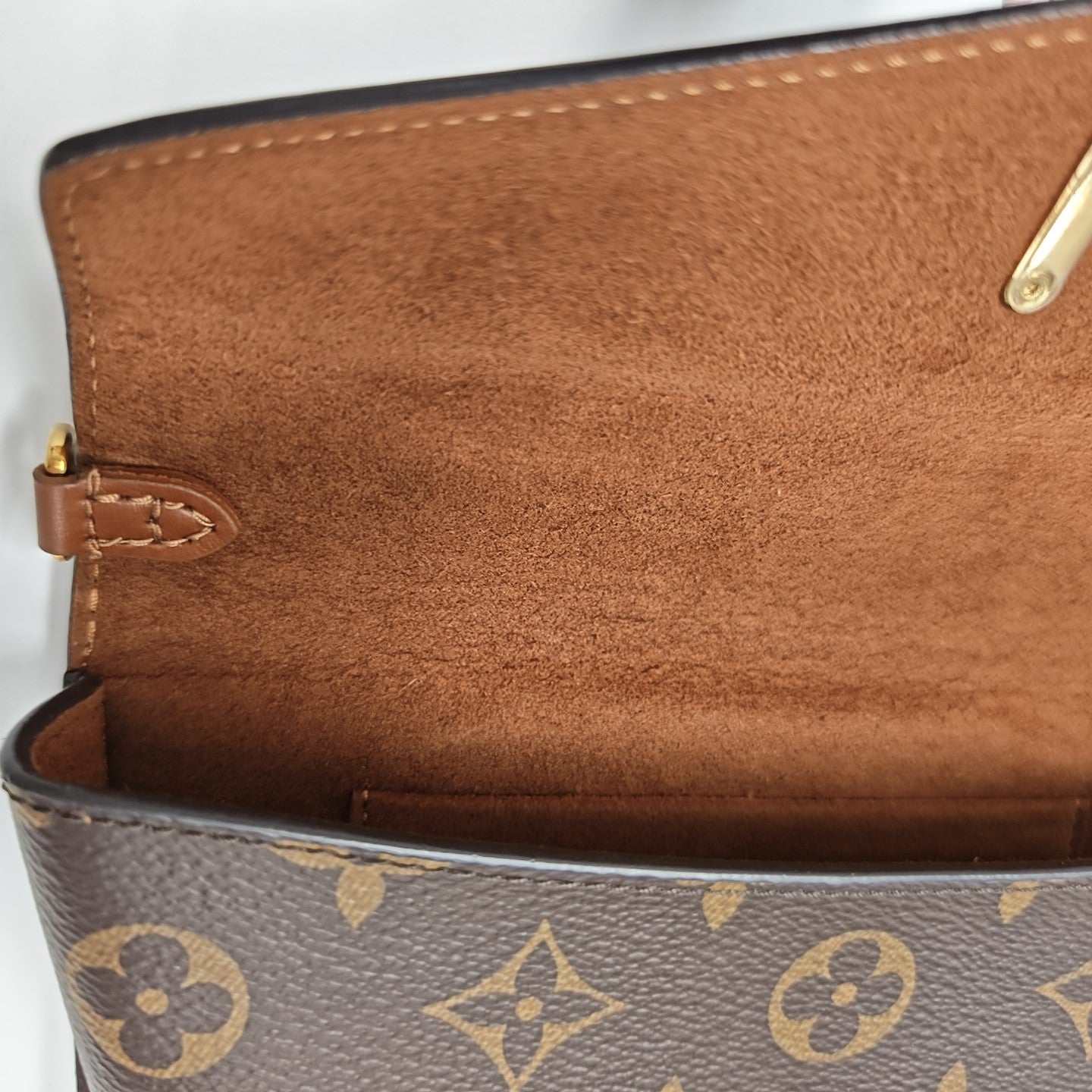 PADLOCK Monogram Coated Canvas Brown