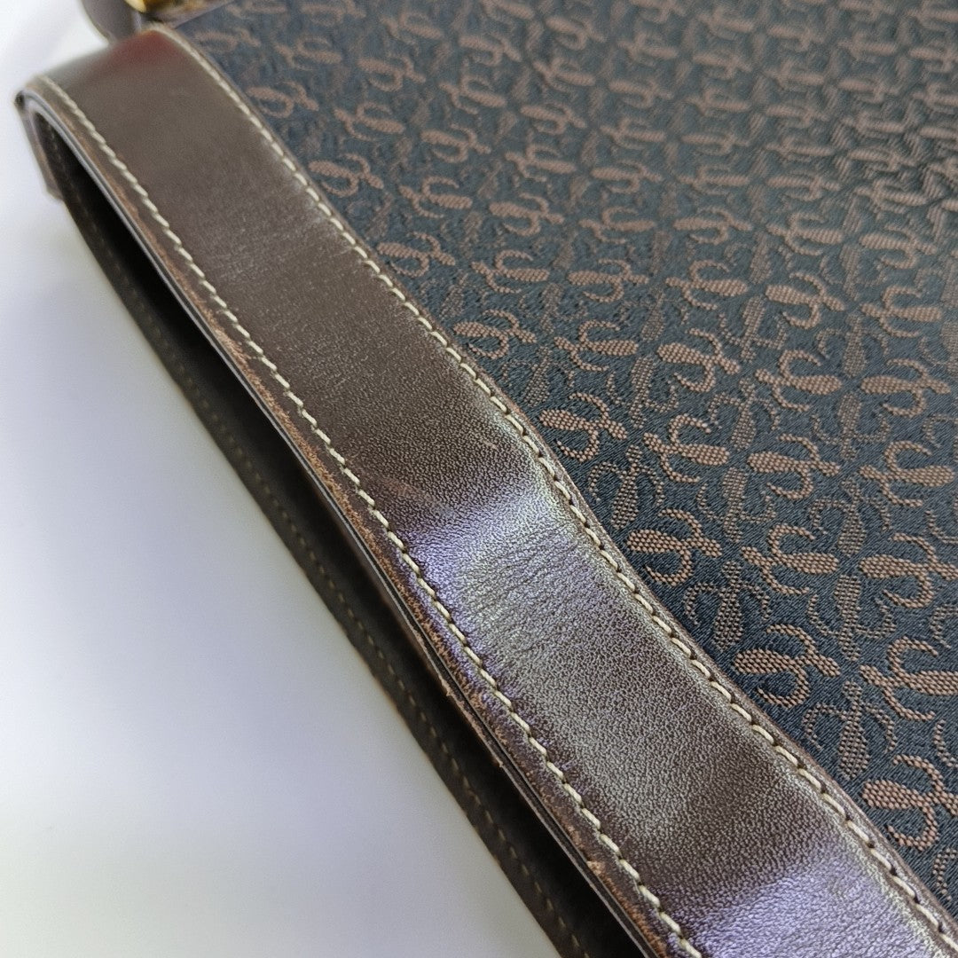 Canvas Shoulder Bag Brown