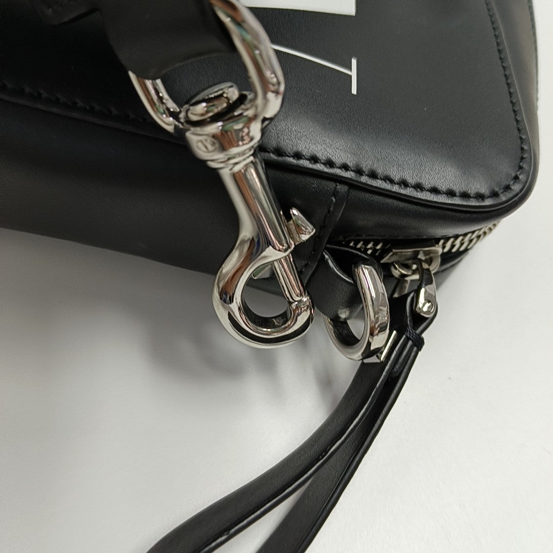 Vltn Calfskin Black