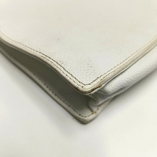 Quilted Leather White