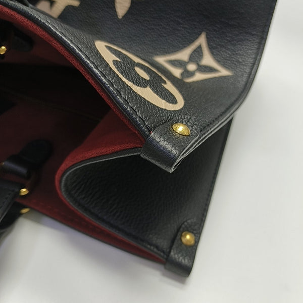 ONTHEGO MM Monogram Calfskin Black