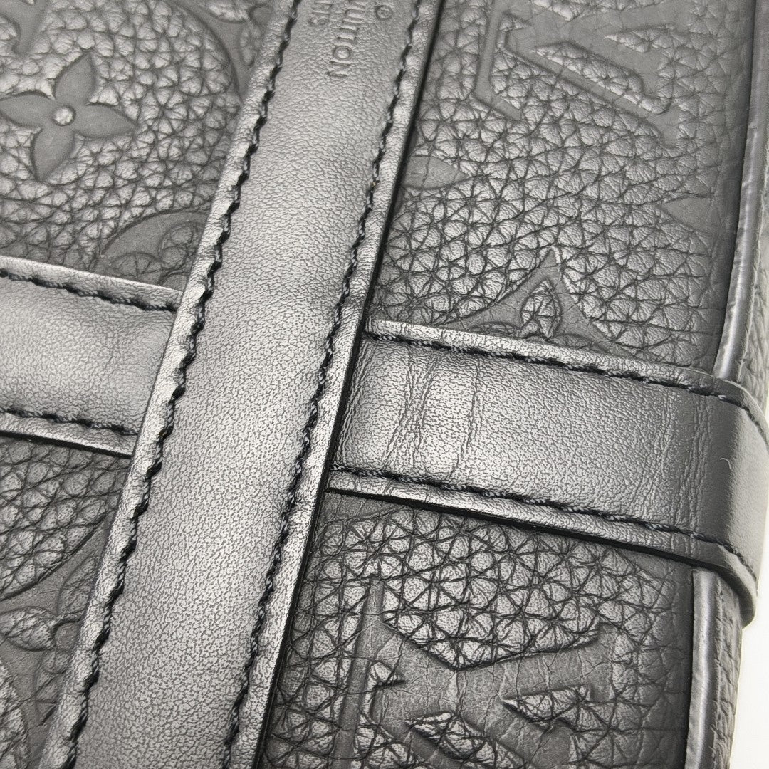 TRUNK PM Calfskin Black