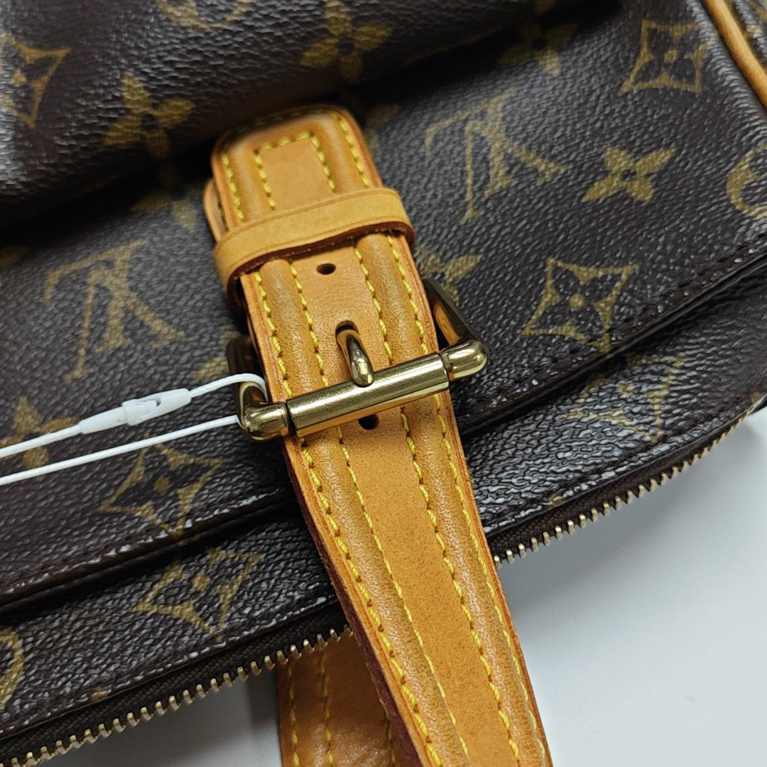 MULTIPLE Monogram Coated Canvas Brown